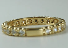 18ct Yellow Gold Diamond Eternity Band