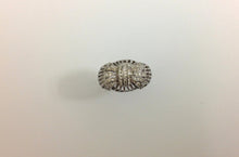 Diamond Bow Ring Art Deco Revival