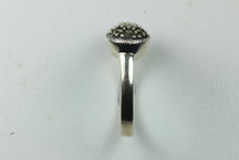 Sterling Silver Bow Marcasite Ring
