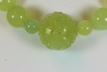 Mutton Fat Nephrite Jade Beaded Necklace