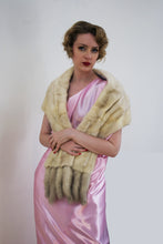 Vintage White Mink Shawl