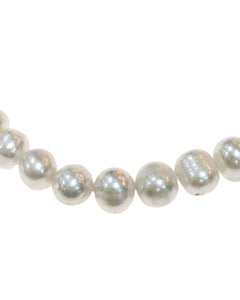 Sterling Silver Cultured Pearl Necklace