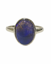 Sterling Silver Semi Black Opal Ring Assortment