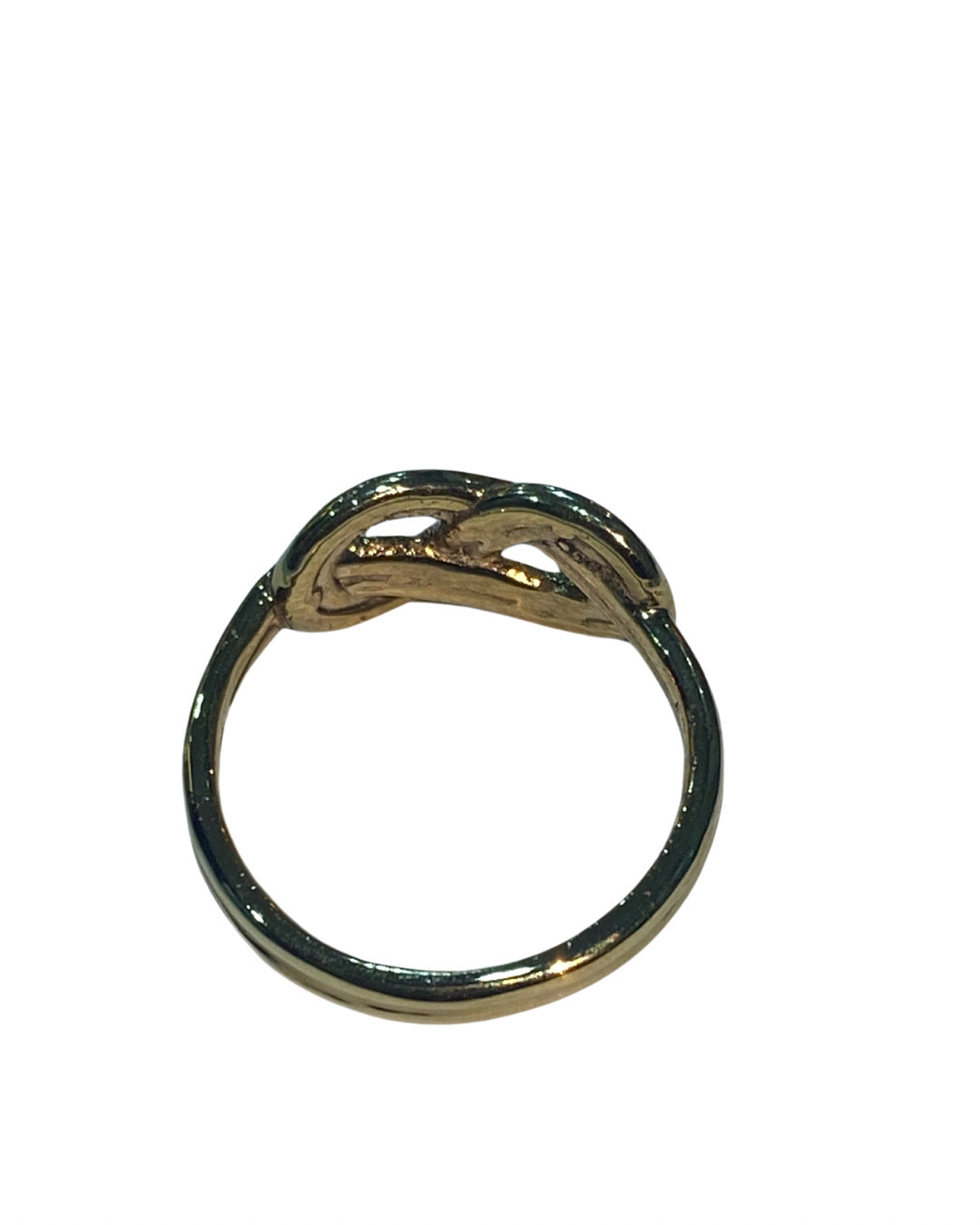 9ct Yellow Gold Infinity Knot Ring