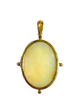 Antique Portrait Cameo Pendant in 9ct Gold