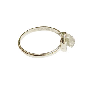 Sterling Silver Moonstone Ring