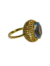 18ct Yellow Gold Topaz Ring