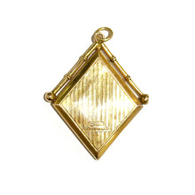 9ct Yellow Gold Angular Locket