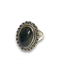 Sterling Silver Labradorite Ring