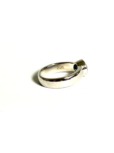 London Blue Topaz in Sterling Silver Ring