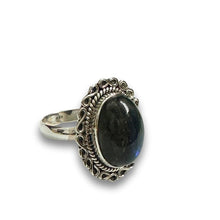 Sterling Silver Labradorite Ring