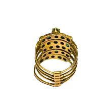 9ct Yellow Gold Turquoise Ring