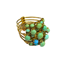 9ct Yellow Gold Turquoise Ring