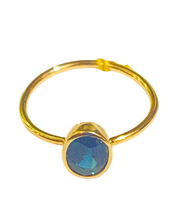9ct Yellow Gold Sapphire Ring