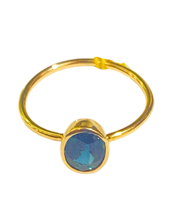 9ct Yellow Gold Sapphire Ring