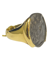 18ct Yellow Gold Roman Coin Ring - Alexander the Great