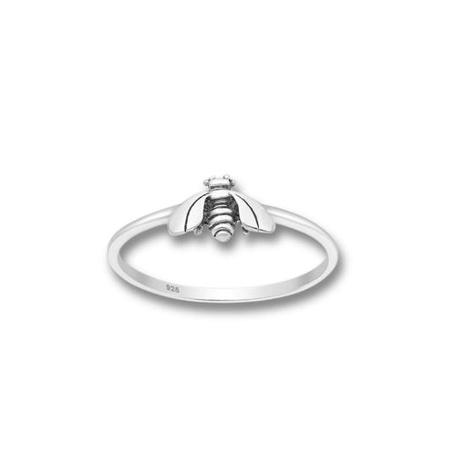 Sterling Silver Bee Ring