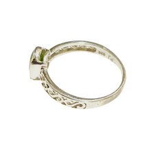 Sterling Silver Peridot Ring