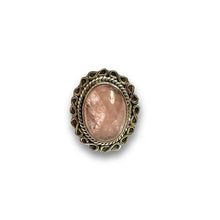 Sterling Silver Rose Quartz Ring