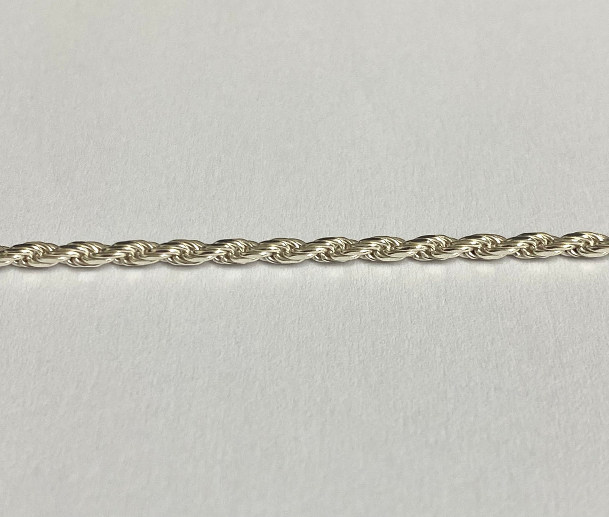 Sterling Silver Rope Chain