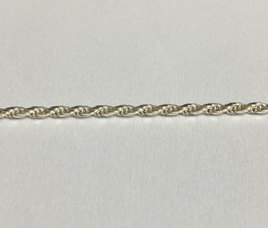 Sterling Silver Rope Chain