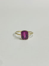 9ct Yellow Gold Pink Tourmaline Ring (2ct)