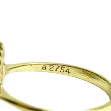 18ct Yellow Gold Emerald and Diamond Ring