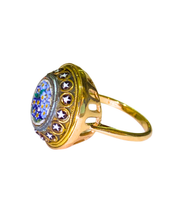 9ct Gold Micro Mosaic Ring