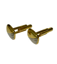 Mixed metal cufflinks