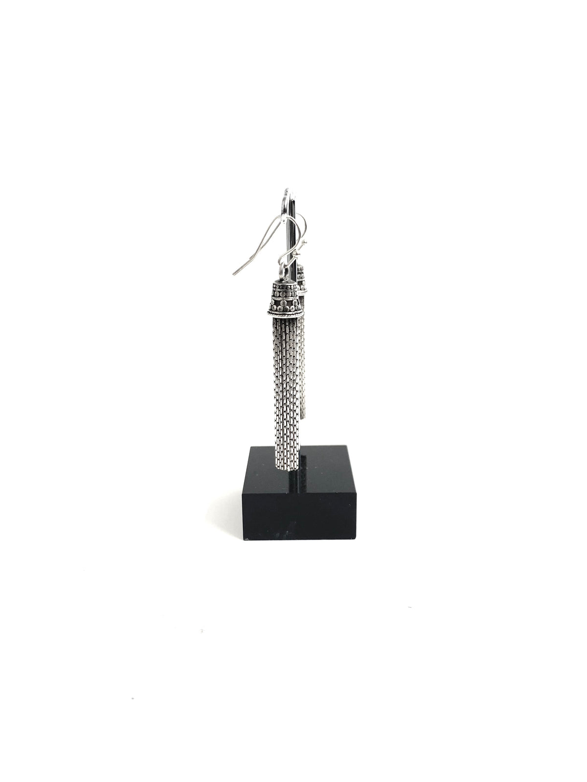 Sterling Silver Tassel Earrings