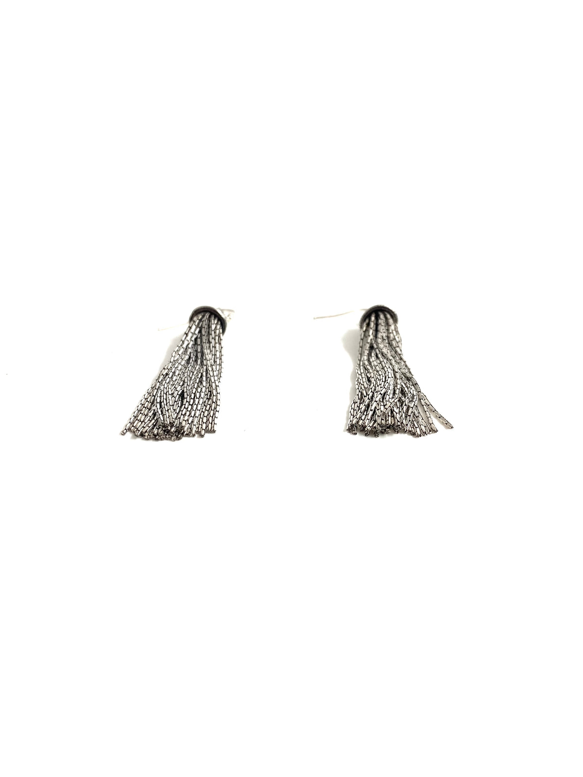 Sterling Silver Tassel Earrings