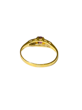 9ct Ruby and Diamond Ring