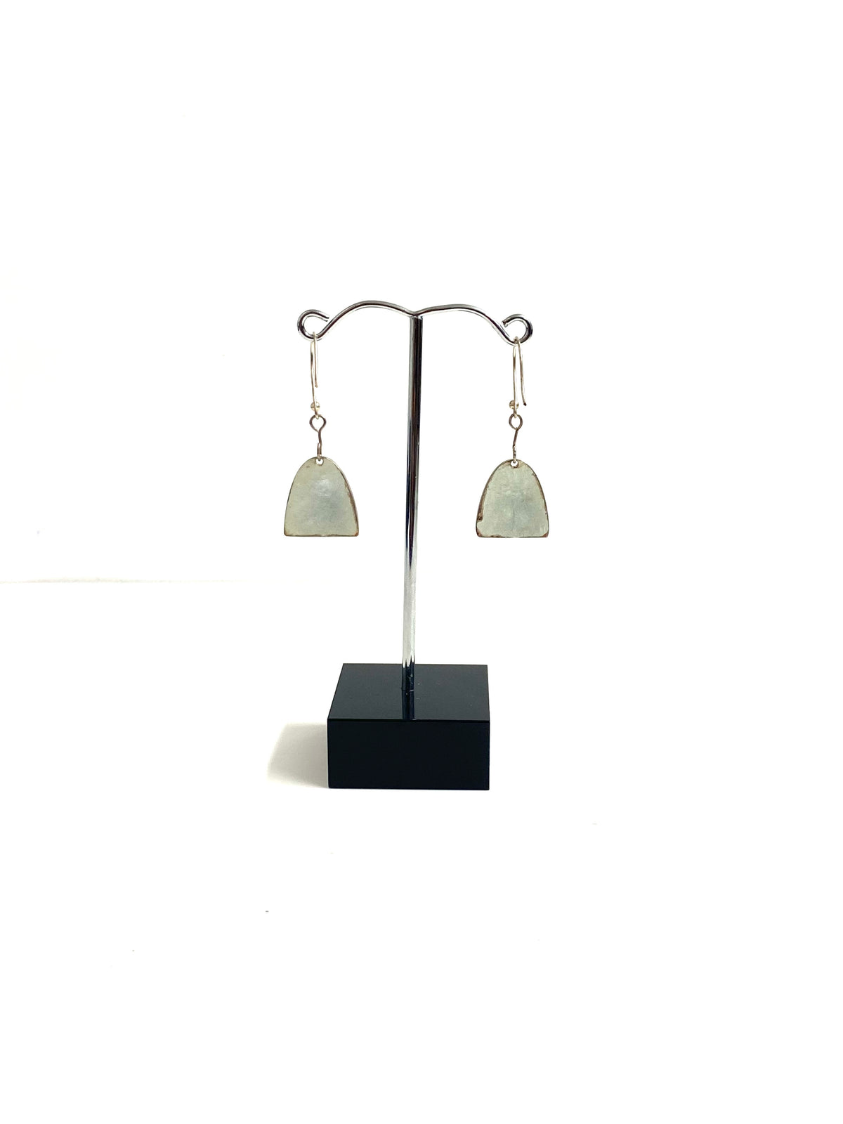 Handmade Enamel Flower Earrings