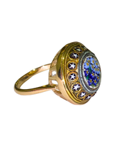 9ct Gold Micro Mosaic Ring