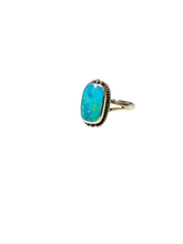 Turquoise Ring in Sterling Silver