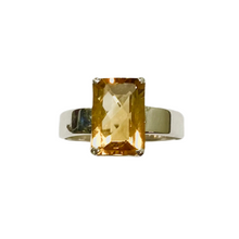 Sterling Silver Citrine Ring