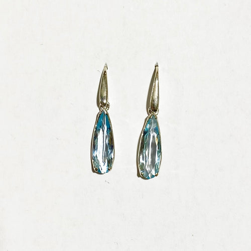 Blue Topaz Sterling Silver earrings