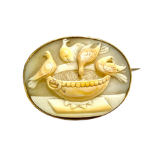 9ct Rose Gold Bird Cameo