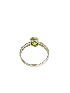 Sterling Silver Peridot Ring