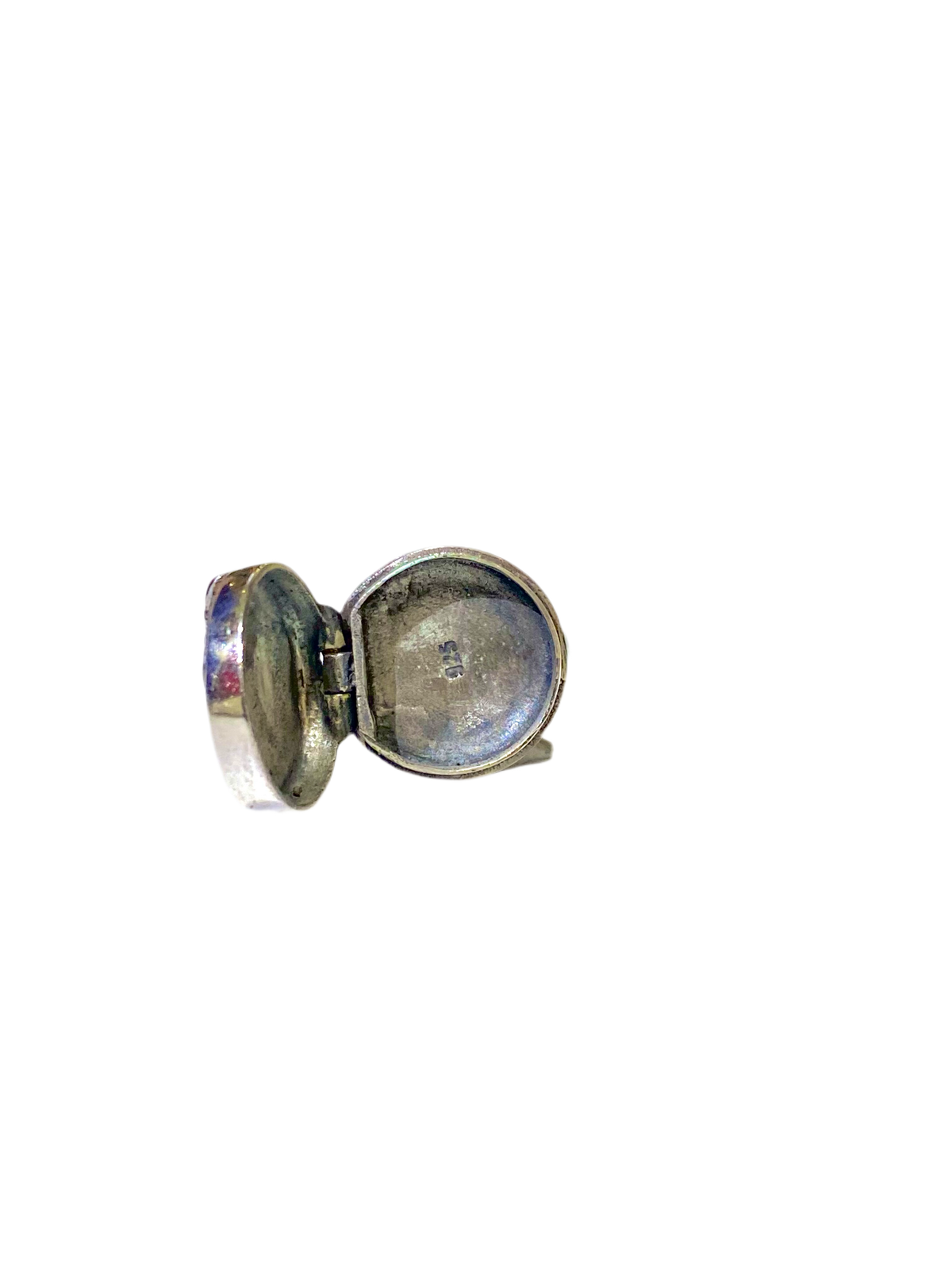 Sterling Silver Locket Ring