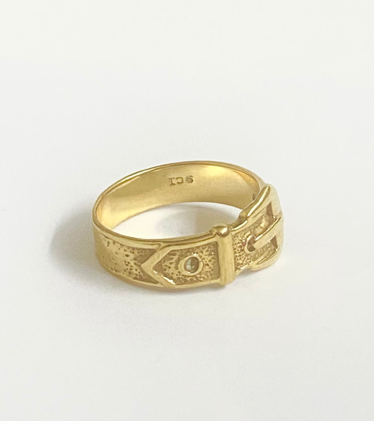 9ct Gold Belt Ring