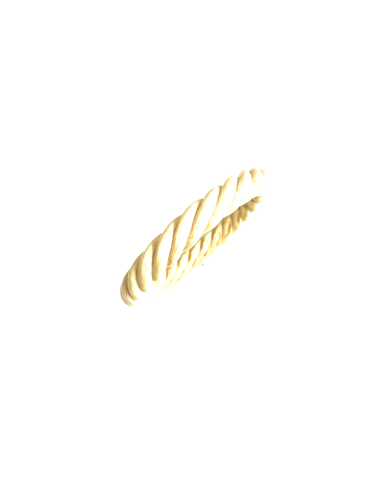 Antique Coiled Ivory Bangle