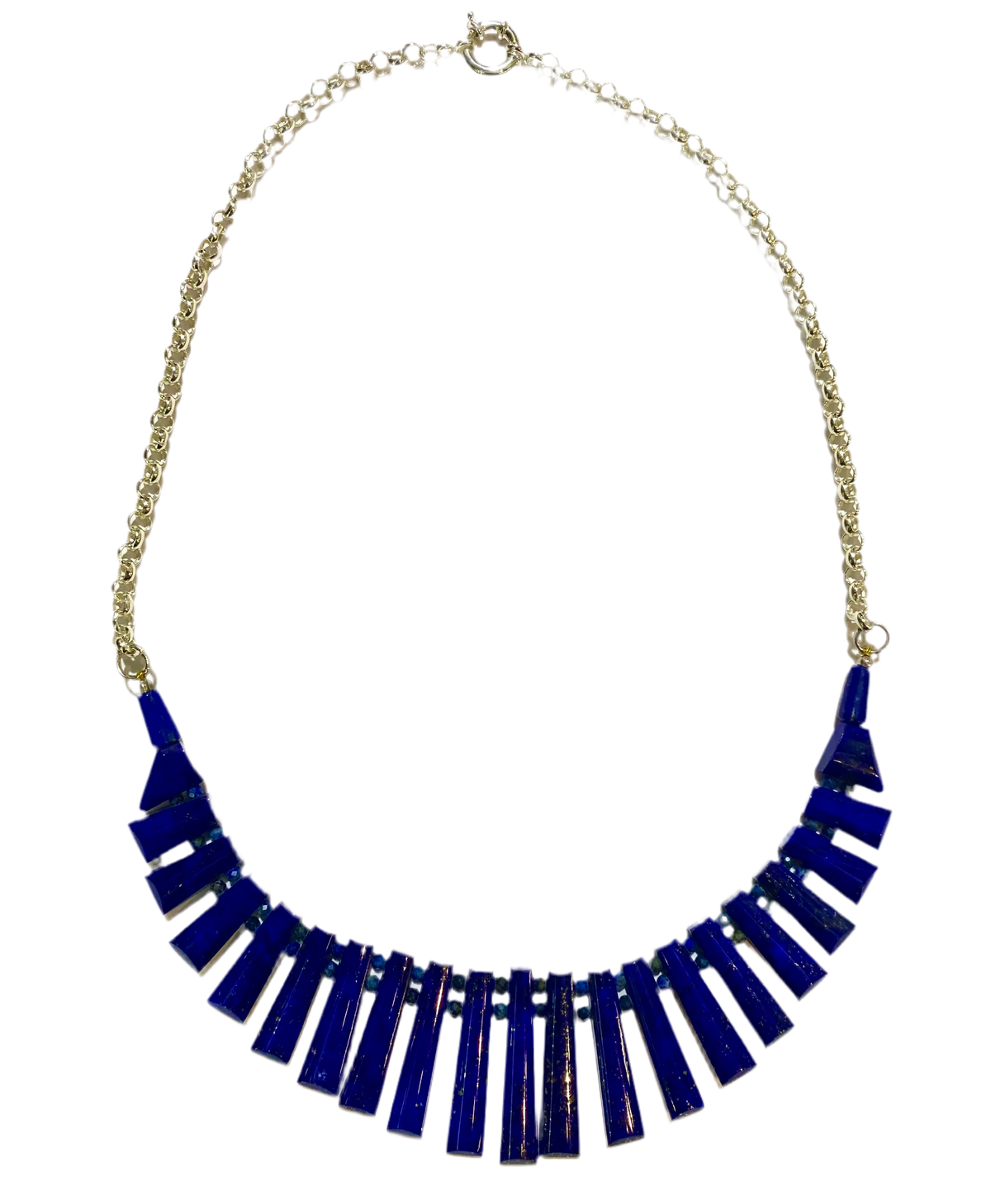 Sterling Silver Lapis Lazuli Necklace