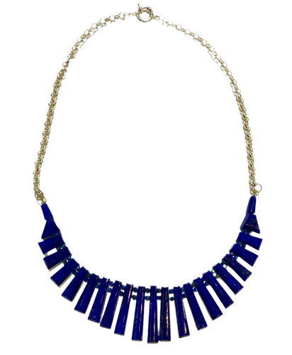 Sterling Silver Lapis Lazuli Necklace