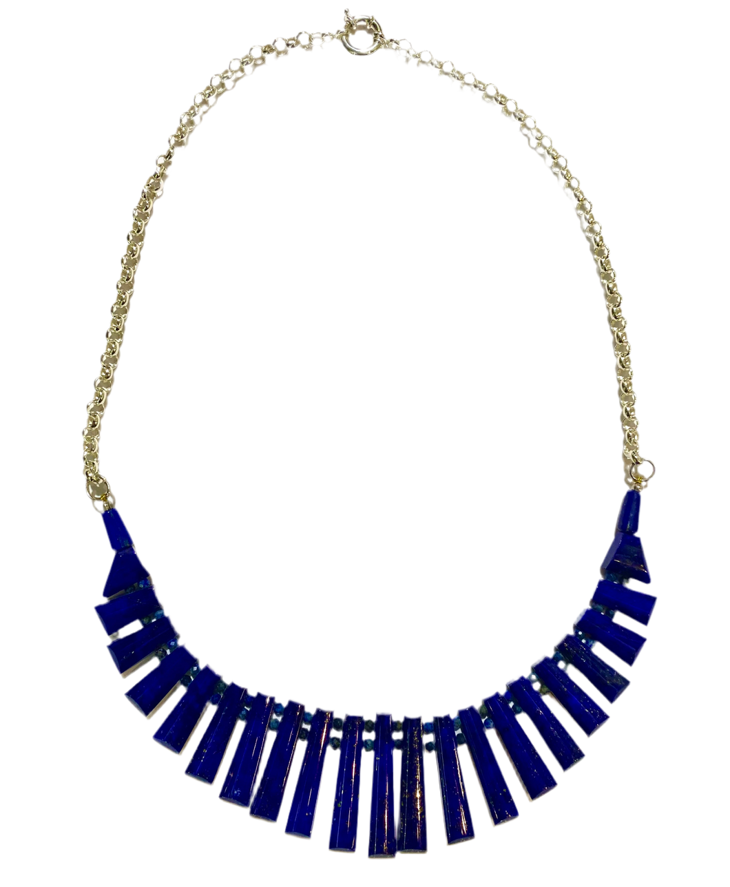 Sterling Silver Lapis Lazuli Necklace