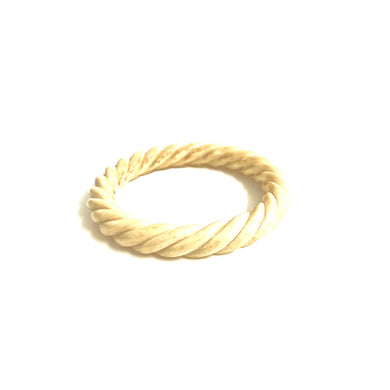 Antique Coiled Ivory Bangle