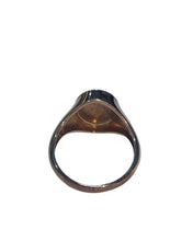 9ct Rose Gold Plain Oval Signet Ring