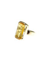 Citrine Ring in Sterling Silver