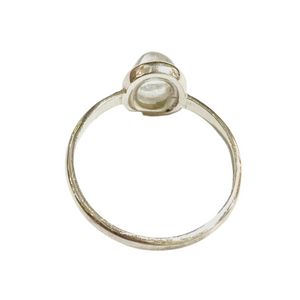 Sterling Silver Moonstone Ring