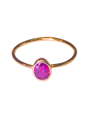 9ct Yellow Gold Ruby Ring
